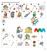 Buchcover und Innenansicht für das Buch: miniLÜK-Set Übungen für Vorschulkinder