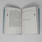Buchcover und Innenansicht für das Buch: Ich schreibe mich schlank