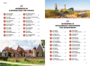 Buchcover und Innenansicht für das Buch: Yes we camp! Wohnmobil-Touren durch Norddeutschland