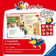 Buchcover und Innenansicht für das Buch: Leserabe 1. Lesestufe - Idas zauberhafter erster Schultag