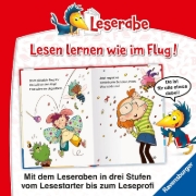 Buchcover und Innenansicht für das Buch: Leserabe 1. Lesestufe - Idas zauberhafter erster Schultag