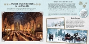 Buchcover und Innenansicht für das Buch: Harry Potter: Christmas at Hogwarts: Magical Movie Moments