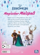 Buchcover und Innenansicht für das Buch: Disney Die Eiskönigin: Magischer Malspaß