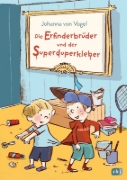 Buchcover und Innenansicht für das Buch: Die Erfinderbrüder und der Superduperkleber