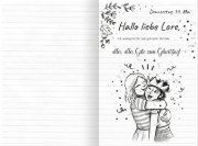 Buchcover und Innenansicht für das Buch: PS: Du bist immer für mich da! (PS: Du bist die Beste! 4)