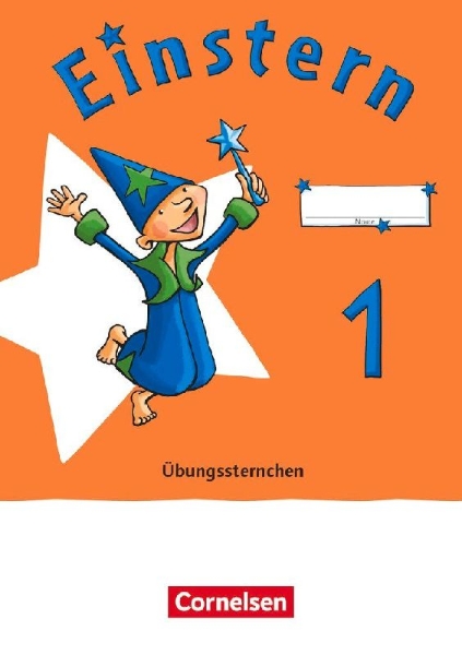 Buchcover und Innenansicht für das Buch: Einstern Mathematik 01. Übungssternchen