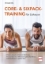 Buchcover und Innenansicht für das Buch: Core- und Sixpack-Training für Zuhause