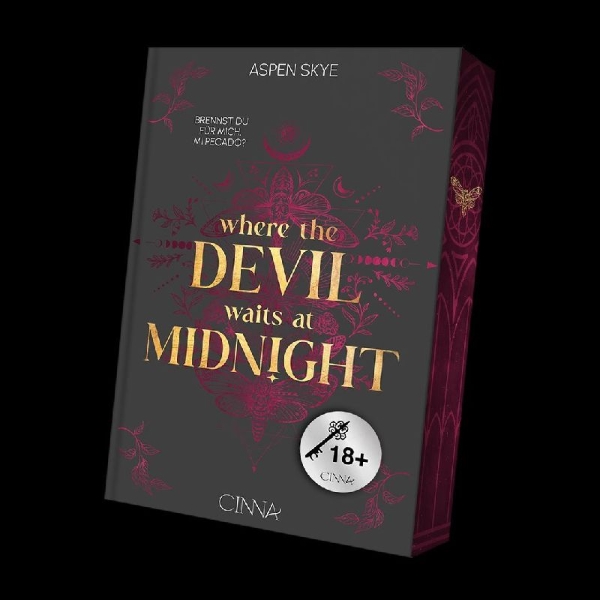 Buchcover und Innenansicht für das Buch: Where the Devil waits at Midnight