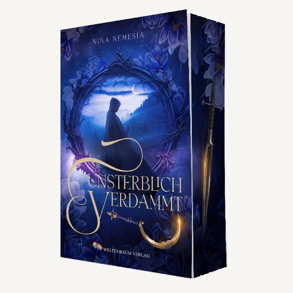 Buchcover und Innenansicht für das Buch: Unsterblich verdammt