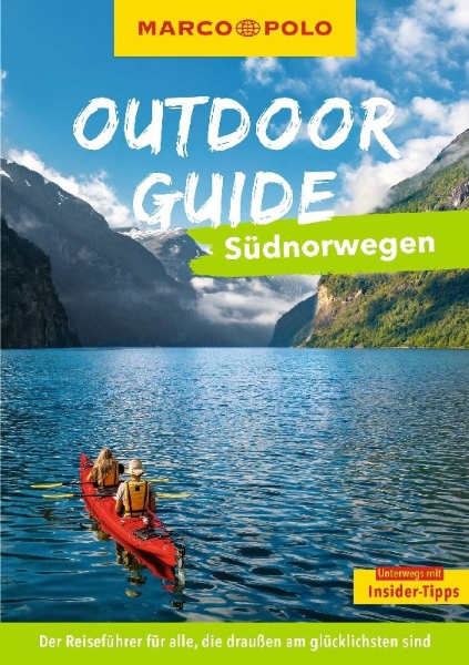 Buchcover und Innenansicht für das Buch: MARCO POLO OUTDOOR GUIDE Reiseführer Südnorwegen