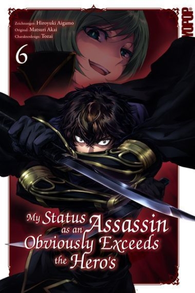 Buchcover und Innenansicht für das Buch: My Status as an Assassin Obviously Exceeds the Hero's 06