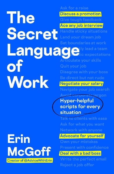 Buchcover und Innenansicht für das Buch: The Secret Language of Work