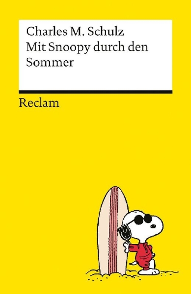 Buchcover und Innenansicht für das Buch: Mit Snoopy durch den Sommer