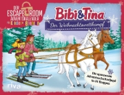 Buchcover und Innenansicht für das Buch: Bibi & Tina - Der Weihnachtswettkampf