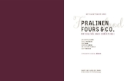 Buchcover und Innenansicht für das Buch: Pralinen, Fours & Co.