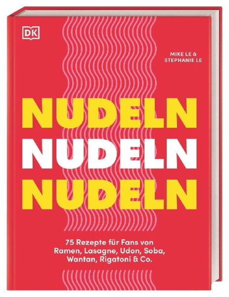 Buchcover und Innenansicht für das Buch: Nudeln Nudeln Nudeln