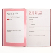 Buchcover und Innenansicht für das Buch: Date Night - Zeit für euch