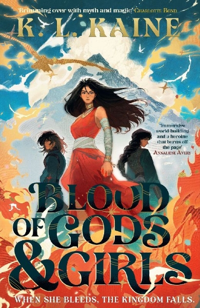 Buchcover und Innenansicht für das Buch: Blood of Gods and Girls