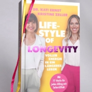Buchcover und Innenansicht für das Buch: Lifestyle of Longevity