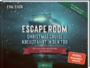 Buchcover und Innenansicht für das Buch: Escape Room. Christmas Cruise - Kreuzfahrt in den Tod