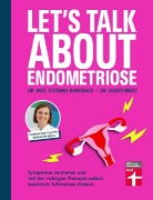 Buchcover und Innenansicht für das Buch: Let's talk about Endometriose