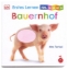 Buchcover und Innenansicht für das Buch: Erstes Lernen Fühl-Leporello. Bauernhof