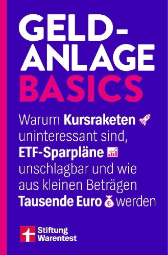 Buchcover und Innenansicht für das Buch: Geldanlage Basics
