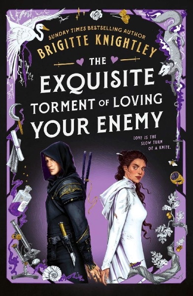 Buchcover und Innenansicht für das Buch: The Exquisite Torment of Loving Your Enemy