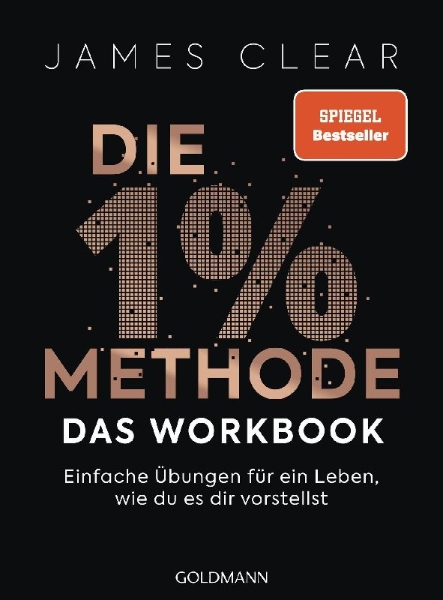 Buchcover und Innenansicht für das Buch: Atomic Habits Workbook