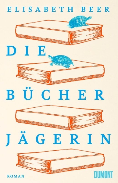 Buchcover und Innenansicht für das Buch: Die Bücherjägerin