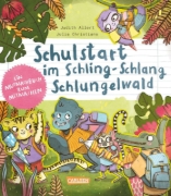 Buchcover und Innenansicht für das Buch: Schulstart im Schling-Schlang-Schlungelwald