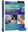 Buchcover und Innenansicht für das Buch: Content Creation mit KI