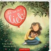 Buchcover und Innenansicht für das Buch: Ich hab dich lieb!