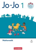 Buchcover und Innenansicht für das Buch: Jo-Jo Mathematik 1. Schuljahr - Allgemeine Ausgabe 2026 - Schulbuch mit Kartonbeilagen, "Das kann ich schon"-Heft und digitalen Medien