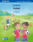 Buchcover und Innenansicht für das Buch: Fußball (Deutsch-Türkisch)