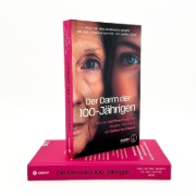 Buchcover und Innenansicht für das Buch: Der Darm der 100-Jährigen