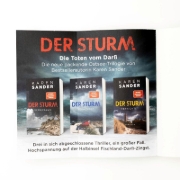 Buchcover und Innenansicht für das Buch: Der Sturm: Vergraben