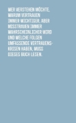 Buchcover und Innenansicht für das Buch: Misstrauensgemeinschaften