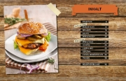 Buchcover und Innenansicht für das Buch: Das ultimative Burger-Grillbuch