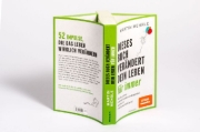 Buchcover und Innenansicht für das Buch: Dieses Buch verändert dein Leben für immer