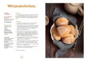 Buchcover und Innenansicht für das Buch: Sauerteig für Anfänger - Mit Tipps und Tricks zum perfekten Brot