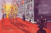 Buchcover und Innenansicht für das Buch: Damals in der Rosenstraße