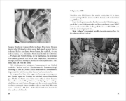 Buchcover und Innenansicht für das Buch: Eine Deutsche im Ukraine-Krieg