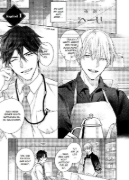 Buchcover und Innenansicht für das Buch: The Coffeeshop Owner knows nothing about Love