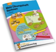 Buchcover und Innenansicht für das Buch: Mein Übungsheft Rechnen 4. Klasse