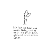 Buchcover und Innenansicht für das Buch: Babysachen von @kriegundfreitag 