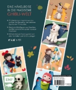 Buchcover und Innenansicht für das Buch: Das inoffizielle Ghibli-Häkelbuch - 23 zauberhafte Amigurumis für Fans des legendären Anime-Studios