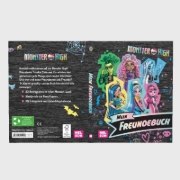 Buchcover und Innenansicht für das Buch: Monster High: Mein Freundebuch