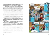 Buchcover und Innenansicht für das Buch: Die drei ??? Kids, Geheimnis um CubeMax