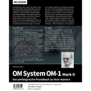 Buchcover und Innenansicht für das Buch: OM System OM-1 Mark II: Das umfangreiche Praxisbuch zu Ihrer Profi-Kamera